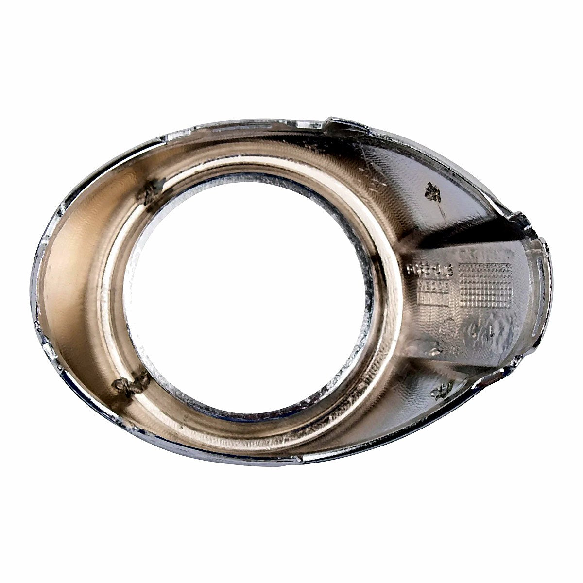 2012-2014 Ford Focus Fog Light Bezel Front Passenger Side Chrome Se/Sel Model – Back View (FO1039117)