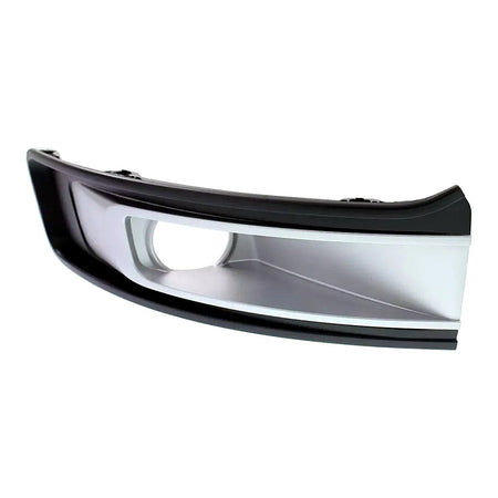 2013-2019 Ford Flex Fog Light Bezel Front Passenger Side Silver Black – Front View (FO1039130)
