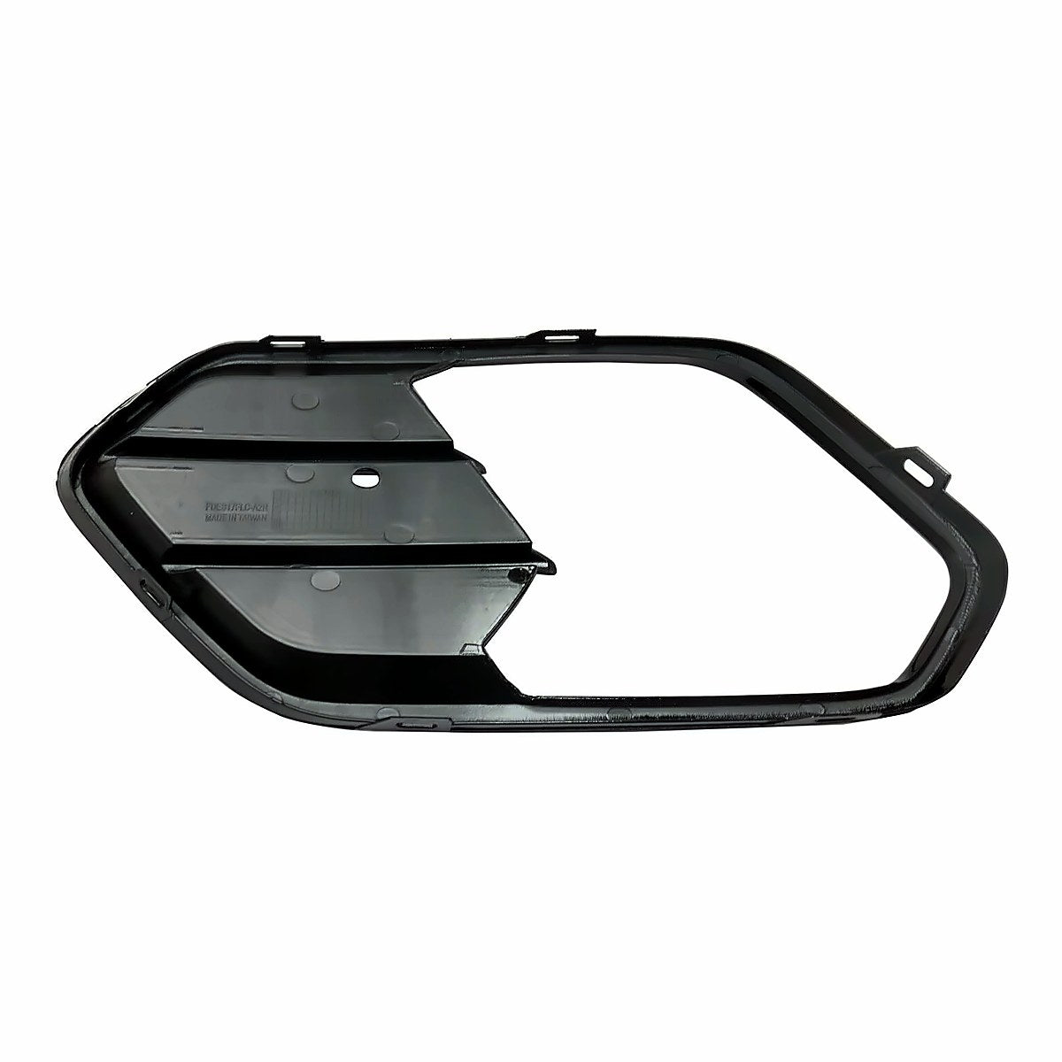 2017-2019 Ford Escape Fog Light Cover Front Passenger Side Ptd Gloss Black – Back View (FO1039178)