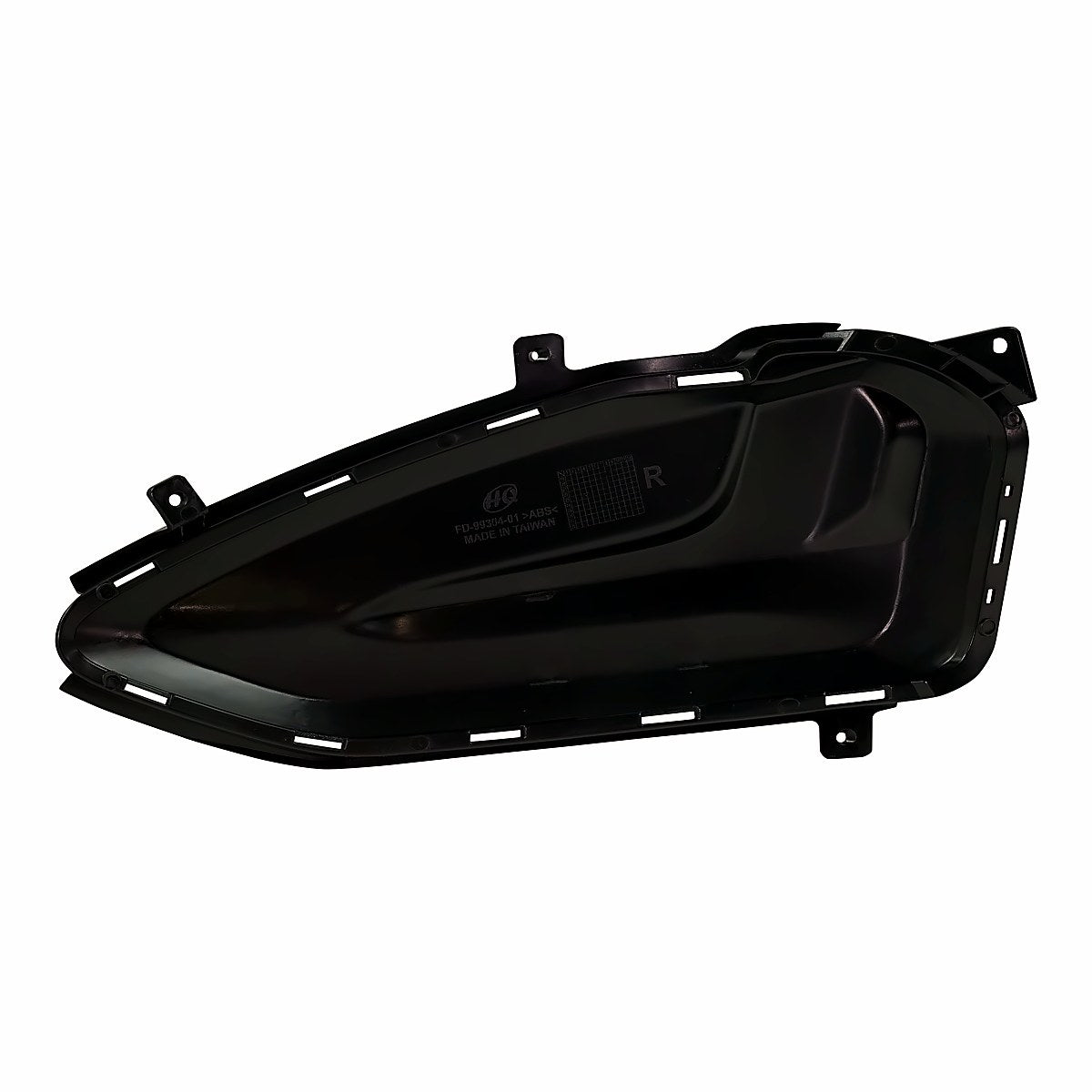2019-2024 Ford Edge Fog Light Cover Front Passenger Side Textured Black Se/Sel/Titanium – Back View (FO1039186)