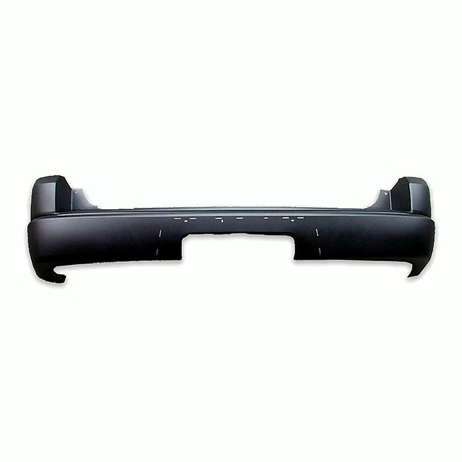 2007-2010 Ford Explorer Bumper Rear Textured With Plate Hole Without Sensor Xlt Model_FO1100607