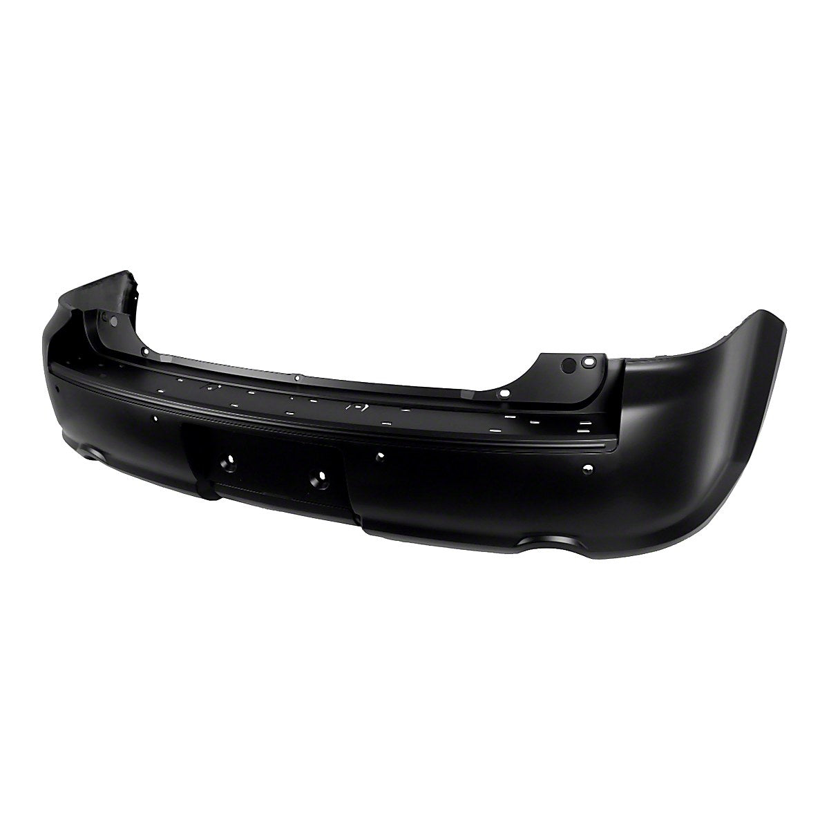 2010-2019 Ford Flex Bumper Rear Primed With Turbo With Sensor Without Tow (Dual Exht Cut)_FO1100658