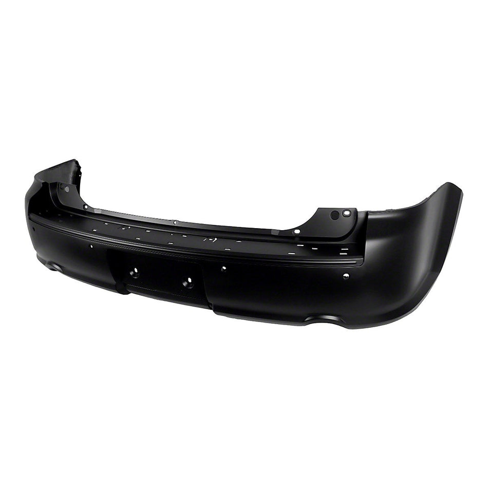 2010-2019 Ford Flex Bumper Rear Primed With Turbo With Sensor Without Tow (Dual Exht Cut)_FO1100658