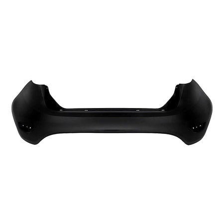 2011-2019 Ford Fiesta_Hatchback Bumper Rear Primed Without Sensor Hole(But Marked To Cut) Exclude St Model_FO1100701
