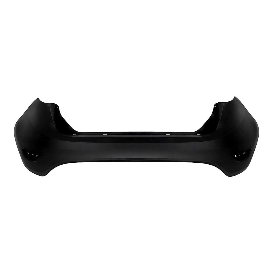 2011-2019 Ford Fiesta_Hatchback Bumper Rear Primed Without Sensor Hole(But Marked To Cut) Exclude St Model_FO1100701
