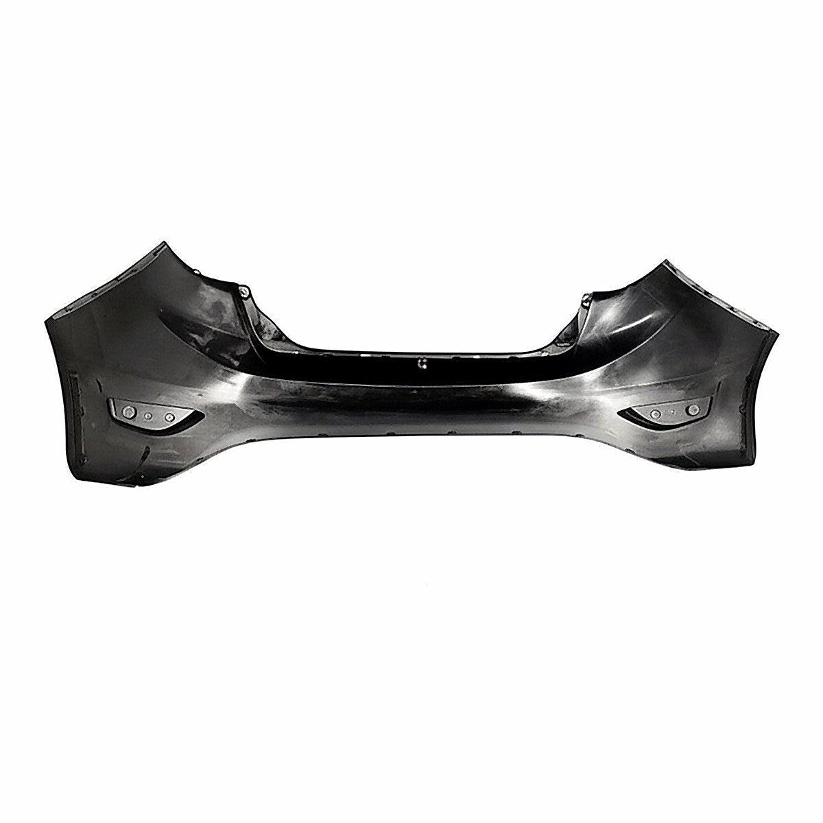 2011-2019 Ford Fiesta_Hatchback Bumper Rear Primed Without Sensor Hole(But Marked To Cut) Exclude St Model_FO1100701-5