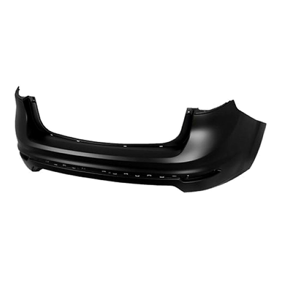 2014-2019 Ford Fiesta_Sedan Bumper Rear Primed Without Sensor Hole_FO1100704-2