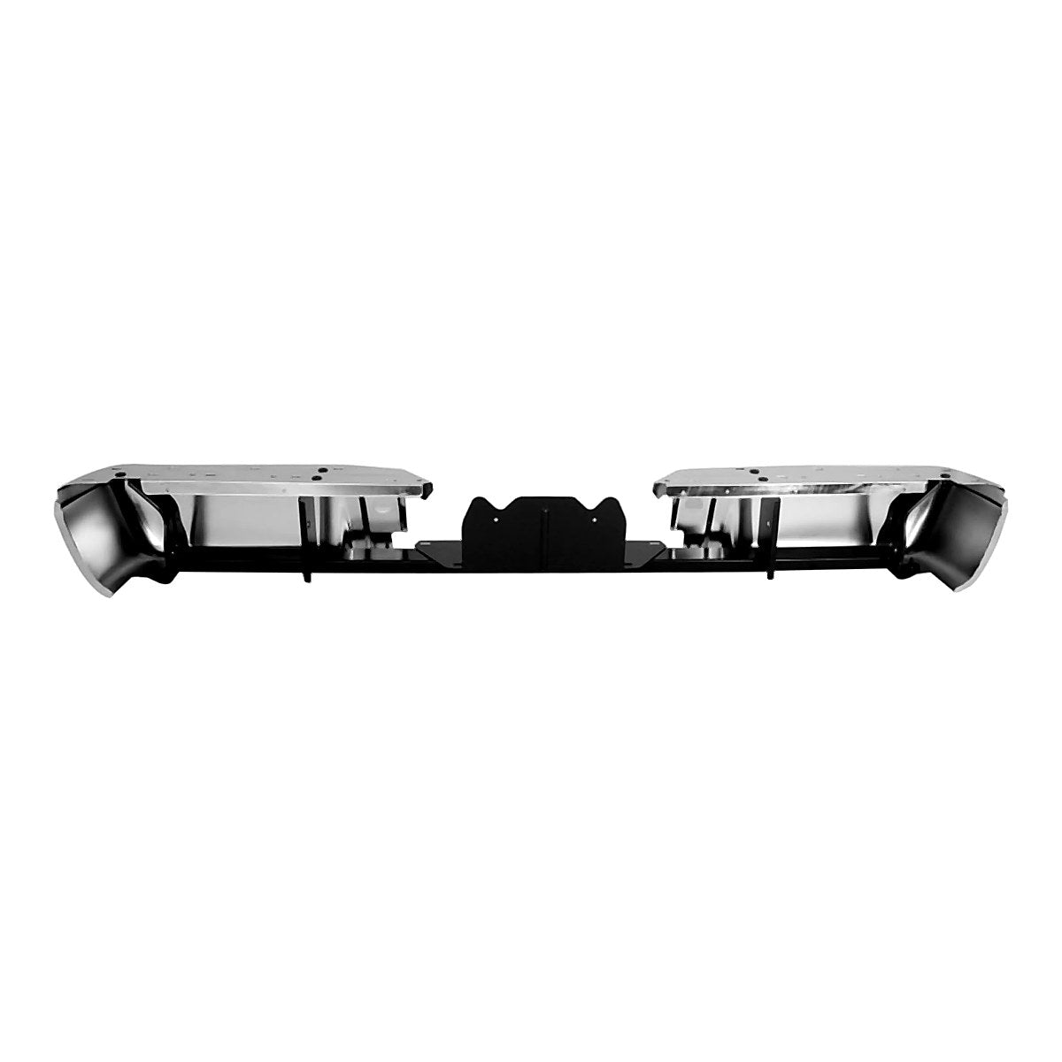 2008-2016 Ford F450 Bumper Face Bar Rear Chrome Includes Rebar With Sensor Hole_FO1102368-4
