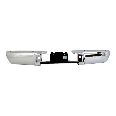 2008-2016 Ford F450 Bumper Face Bar Rear Chrome With Rebar Without Sensor Hole_FO1102369