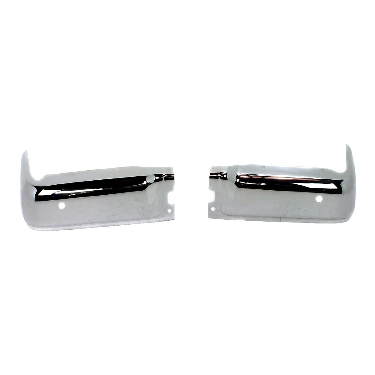 2009-2014 Ford F150 Bumper Face Bar Rear Chrome With Sensor Driver Side/Passenger Side Set_FO1102372