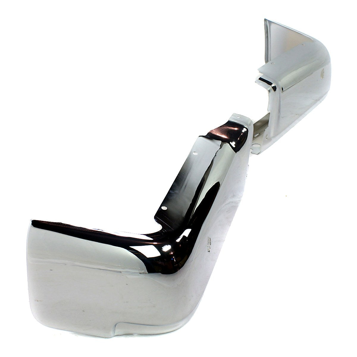 2009-2014 Ford F150 Bumper Face Bar Rear Chrome With Sensor Driver Side/Passenger Side Set_FO1102372-3