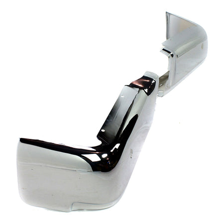 2009-2014 Ford F150 Bumper Face Bar Rear Chrome With Sensor Driver Side/Passenger Side Set_FO1102372-3