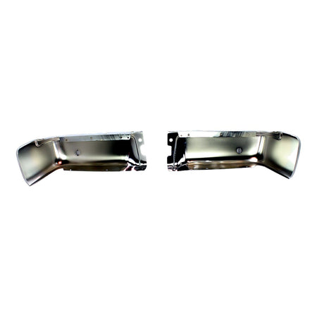 2009-2014 Ford F150 Bumper Face Bar Rear Chrome With Sensor Driver Side/Passenger Side Set_FO1102372-4