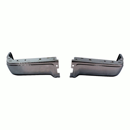 2009-2014 Ford F150 Bumper Face Bar Rear Chrome Without Sensor Driver Side/Passenger Side Set_FO1102374