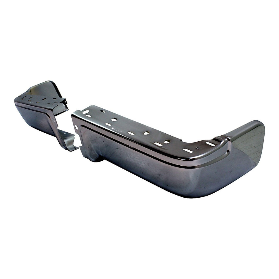 2009-2014 Ford F150 Bumper Face Bar Rear Chrome Without Sensor Driver Side/Passenger Side Set_FO1102374-2