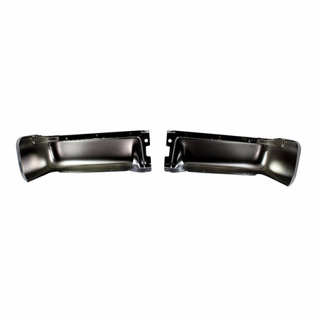 2009-2014 Ford F150 Bumper Face Bar Rear Chrome Without Sensor Driver Side/Passenger Side Set_FO1102374-5