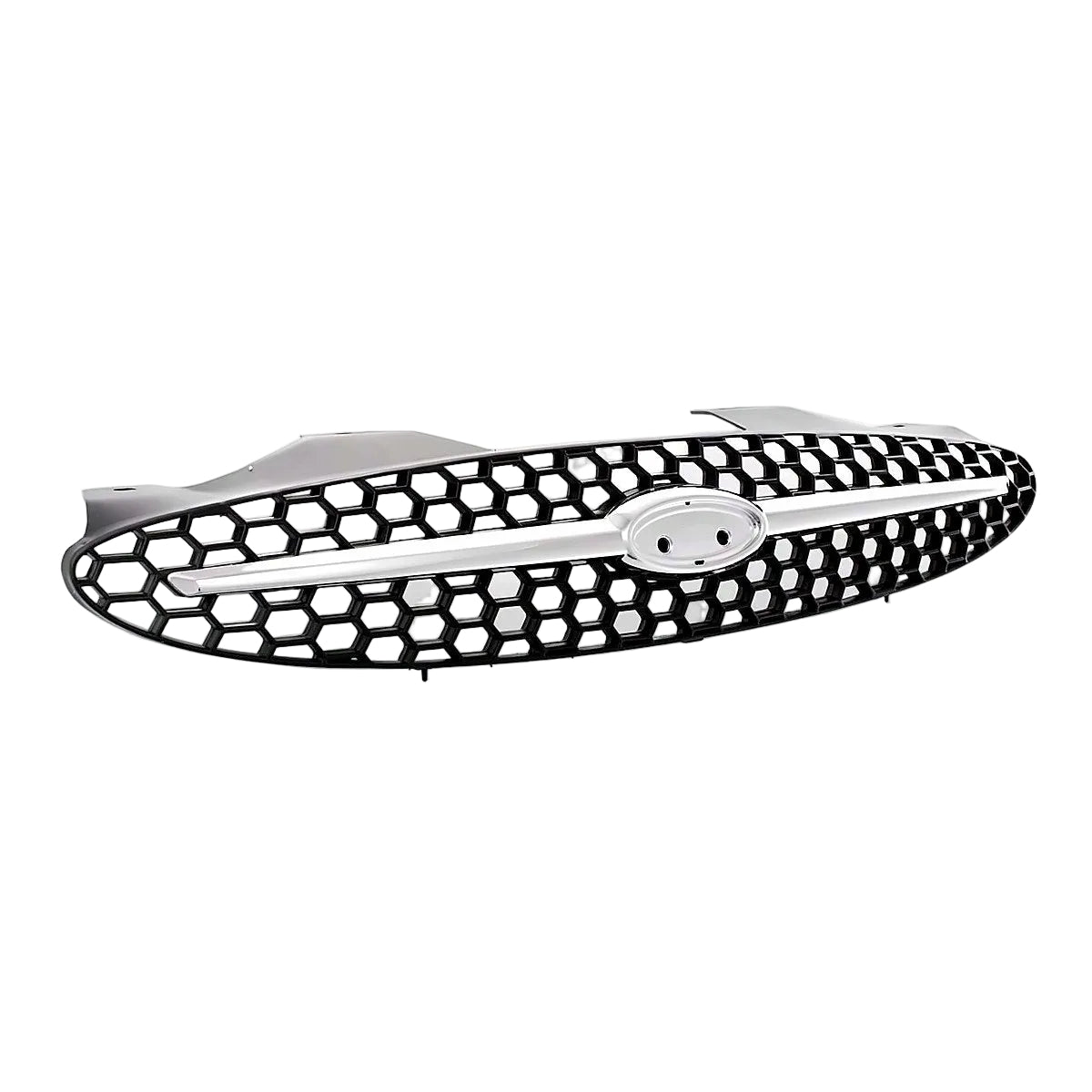 2000-2003 Ford Taurus Grille Chrome/Black With Black Frontame – Side View (FO1200373)