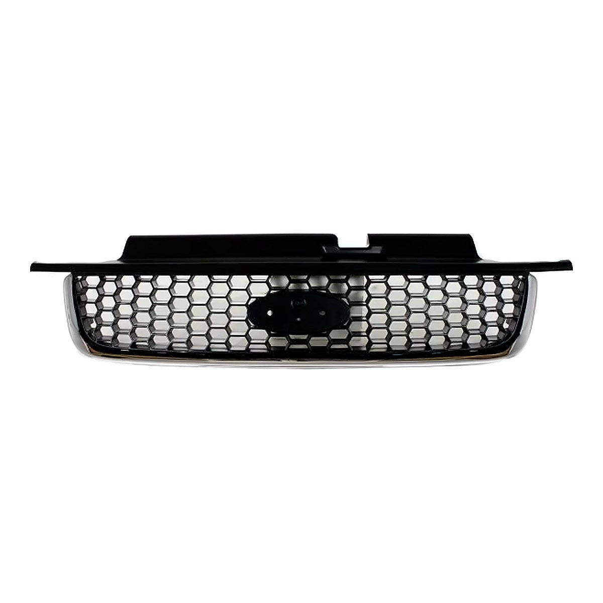 2001-2004 Ford Escape Grille Chrome/Black Ltd- Xlt – Front View (FO1200390)