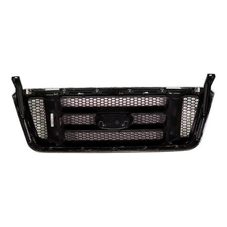 2004 Ford F150 Grille Chrome/Black With Bars Exclude Heritage Model – Back View (FO1200413)