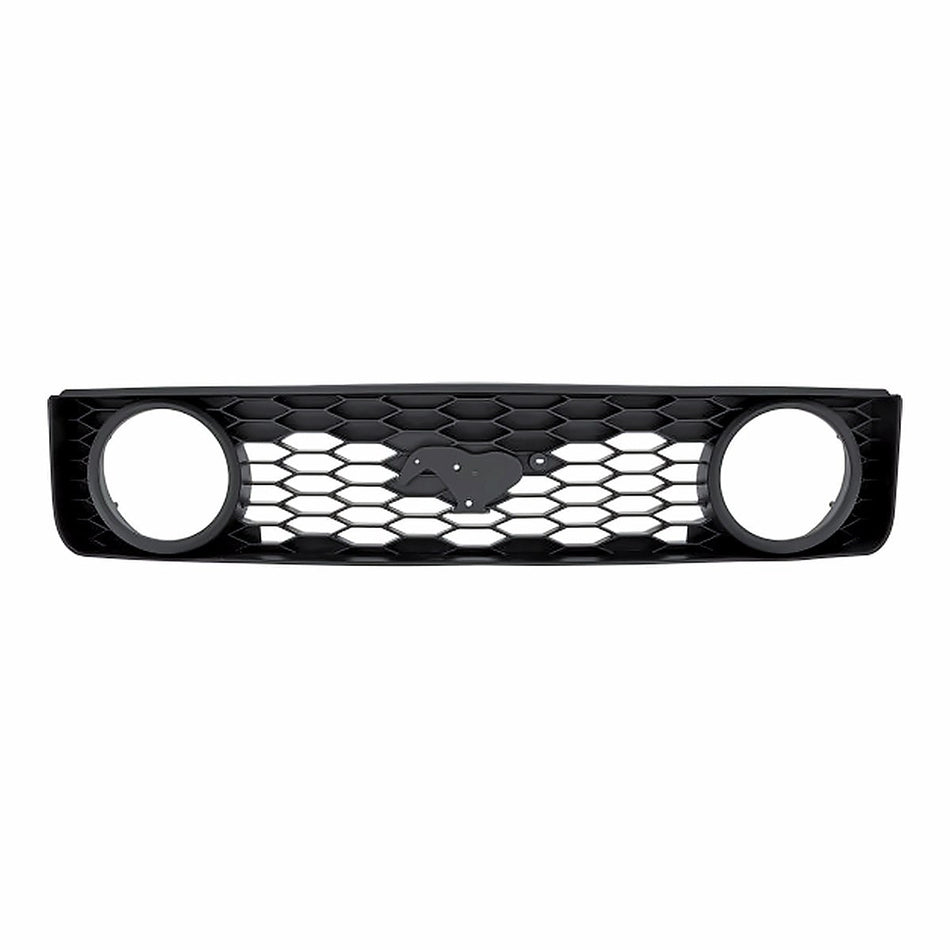 2005-2009 Ford Mustang_Gt Grille With Fog Light Hole Gt Model – Front View (FO1200422)