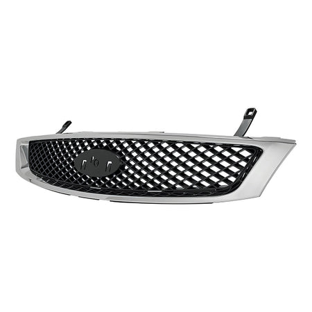 2005-2007 Ford Focus Grille Chrome/Black – Side View (FO1200430)