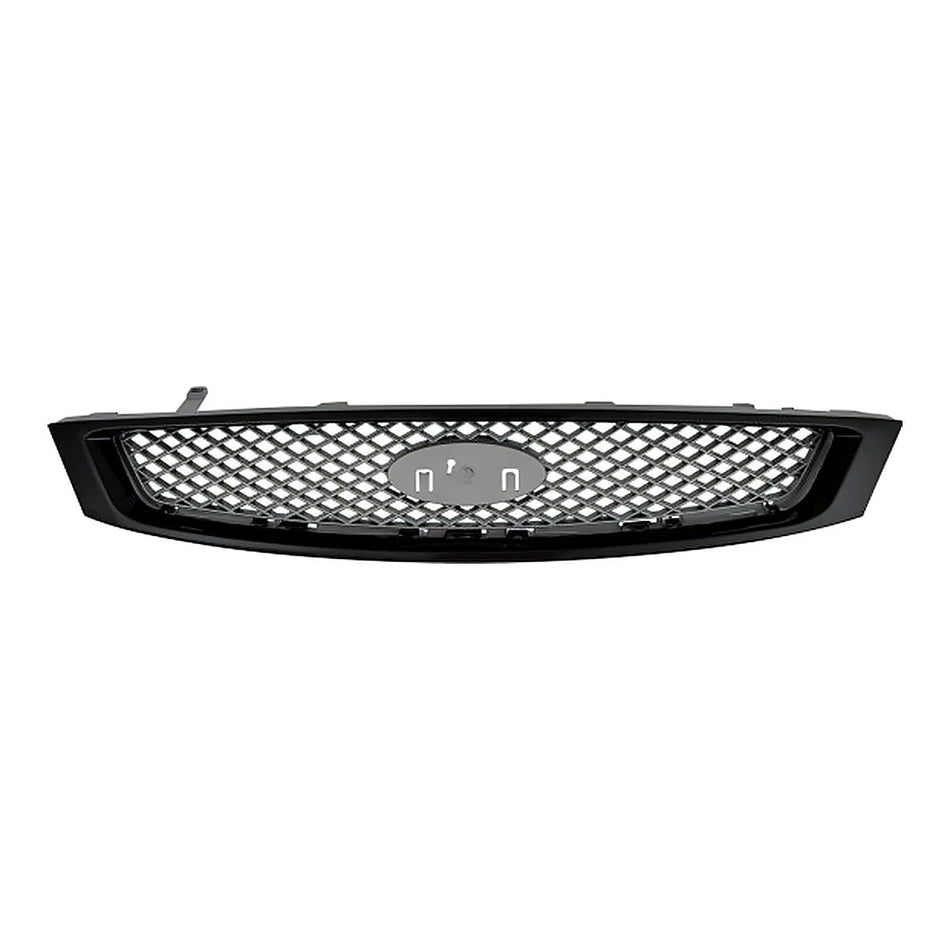 2005-2007 Ford Focus Grille Black – Front View (FO1200432)