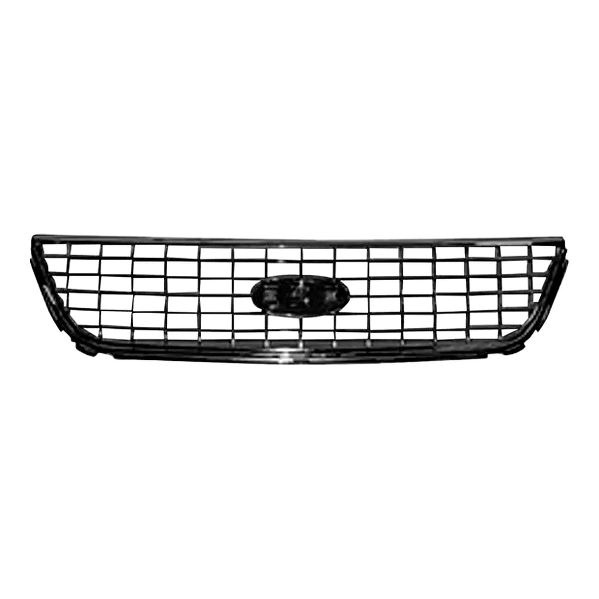 2004-2007 Ford Freestar Grille Chrome Sel-Ltd – Front View (FO1200445)