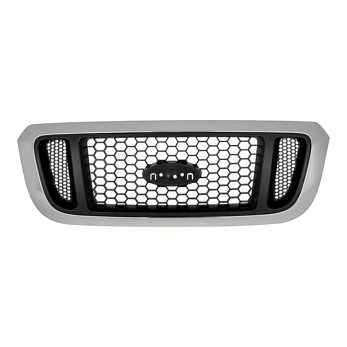 2004-2005 Ford Ranger Grille Chrome Gray 4Wd – Front View (FO1200453)