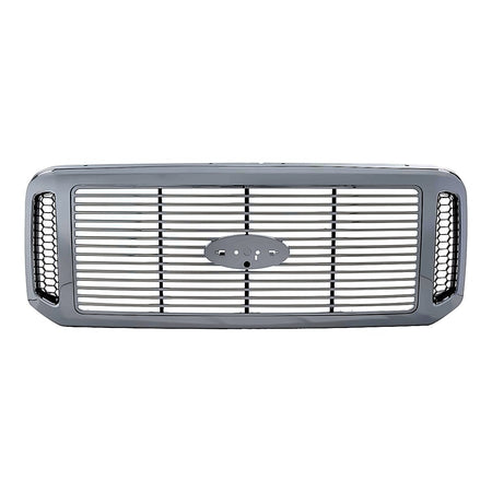 2005-2007 Ford F450 Grille Frontame With Billet – Front View (FO1200459)