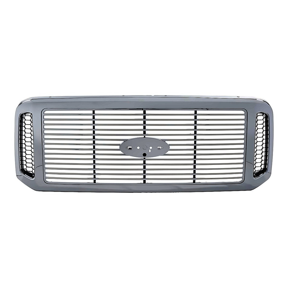 2005-2007 Ford F450 Grille Frontame With Billet – Front View (FO1200459)