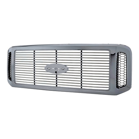 2005-2007 Ford F450 Grille Frontame With Billet – Side View (FO1200459)