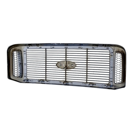 2005-2007 Ford F450 Grille Frontame With Billet – Back View (FO1200459)