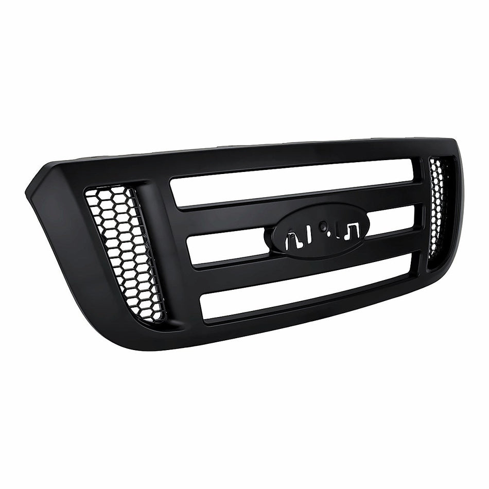 2006-2011 Ford Ranger Grille Black Exclude Stx Model – Side View (FO1200473)