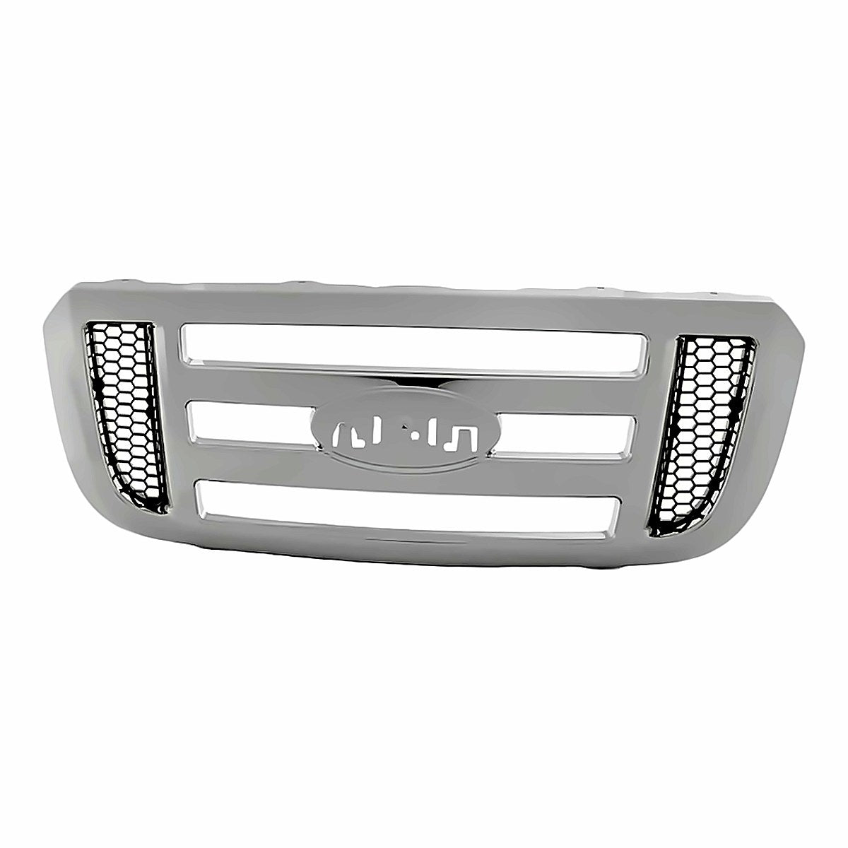 2006-2011 Ford Ranger Grille Chrome With Black Inner Exclude Stx Model – Front View (FO1200474)