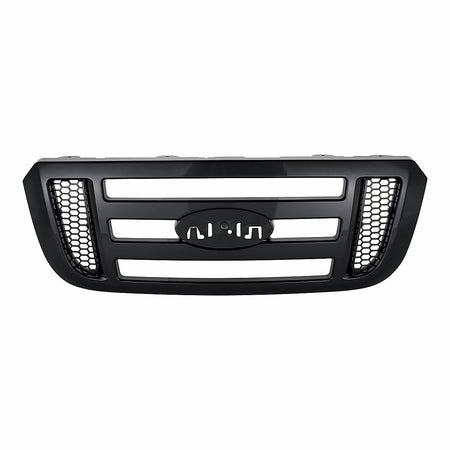 2006-2011 Ford Ranger Grille Black With Black Inner Exclude Stx Model – Front View (FO1200481)