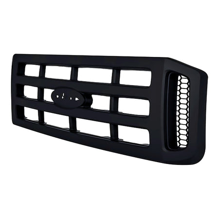 2006-2007 Ford F450 Grille Black Without Chrome Pkg Xl Model – Side View (FO1200482)