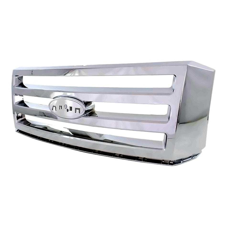 2007-2014 Ford Expedition Grille Chrome Xlt/Eddie Bauer – Side View (FO1200494)
