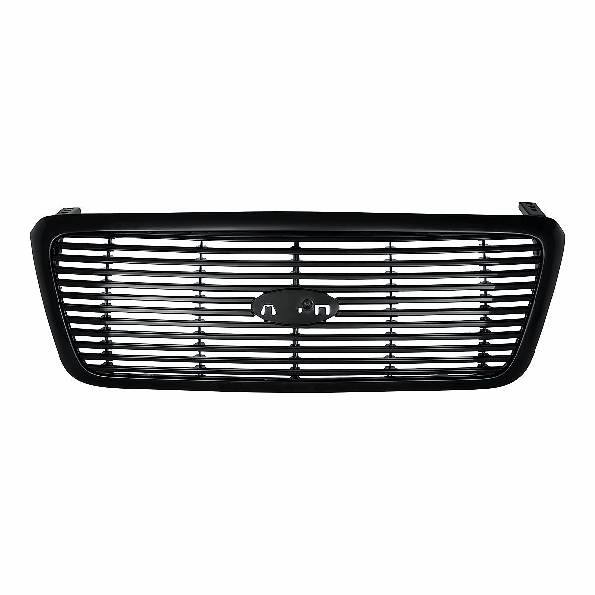 2007-2008 Ford F150 Grille Matte-Black With Black Frontame Fx2 Model – Front View (FO1200501)