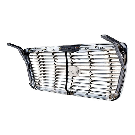 2007-2008 Ford F150 Grille Chrome With Chrome Frontame Lariat – Back View (FO1200502)