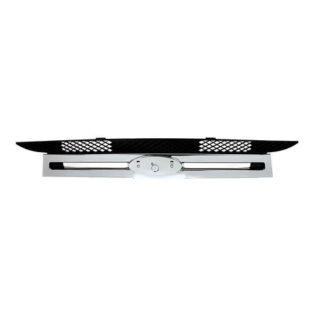 2008-2011 Ford Focus Grille Chrome/Black – Front View (FO1200503)
