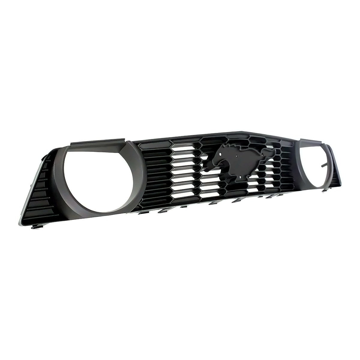 2010-2012 Ford Mustang_Gt Grille Matt-Dark Gary – Side View (FO1200516)