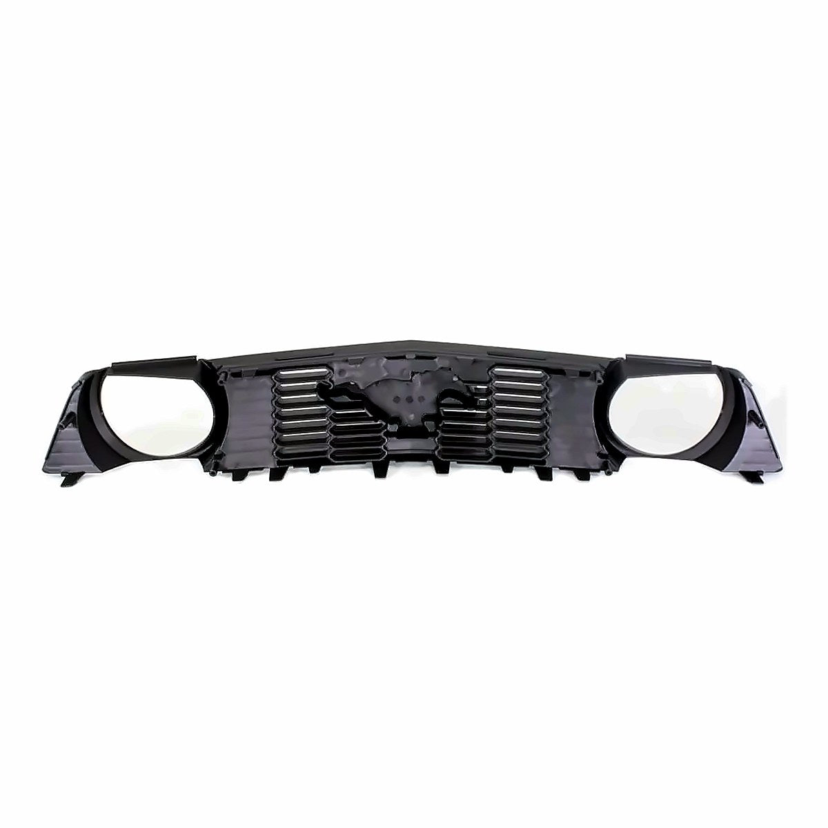 2010-2012 Ford Mustang_Gt Grille Matt-Dark Gary – Back View (FO1200516)