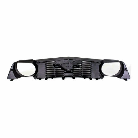 2010-2012 Ford Mustang_Gt Grille Matt-Dark Gary – Back View (FO1200516)