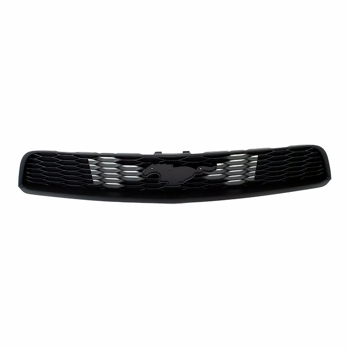 2010-2012 Ford Mustang Grille Black Base Model – Front View (FO1200520)