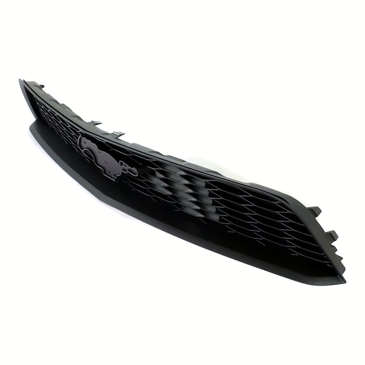 2010-2012 Ford Mustang Grille Black Base Model – Side View (FO1200520)