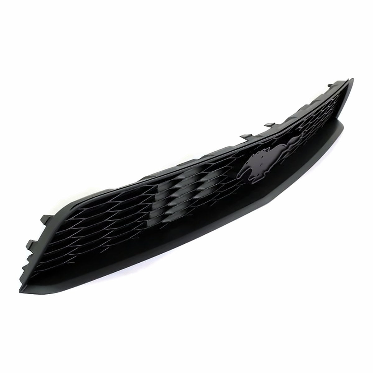 2010-2012 Ford Mustang Grille Black Base Model – Side View (FO1200520)