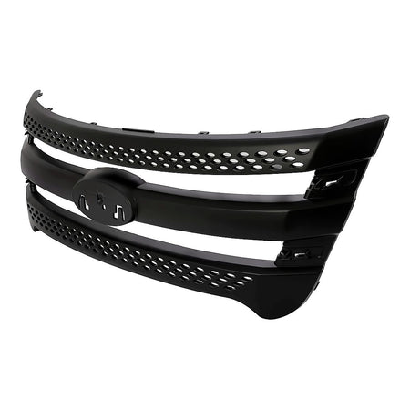 2011-2015 Ford Explorer Grille Primed Black (Grille Frontame) – Side View (FO1200533)