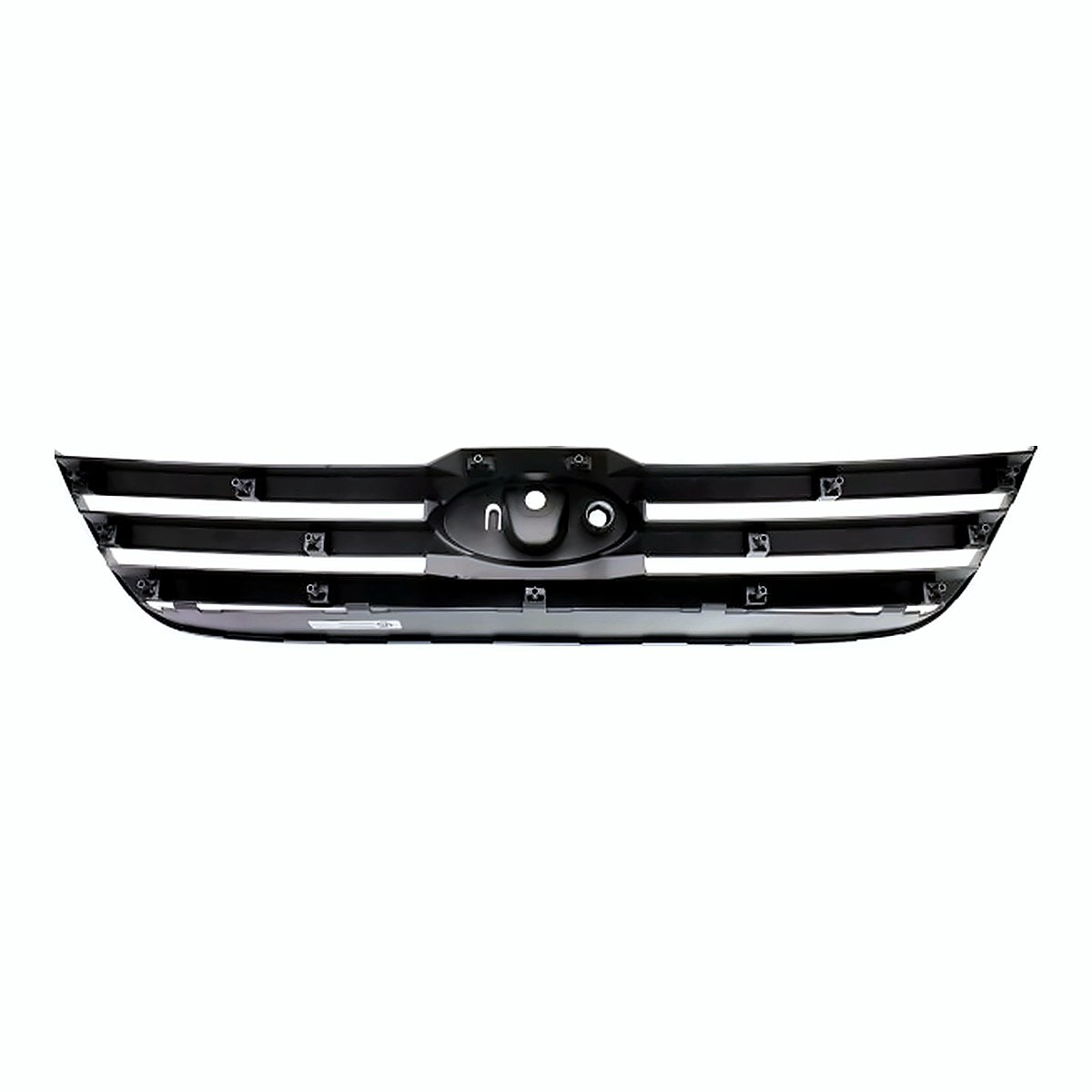 2011-2013 Ford Transit_Connect Grille Silver Platinum – Back View (FO1200539)