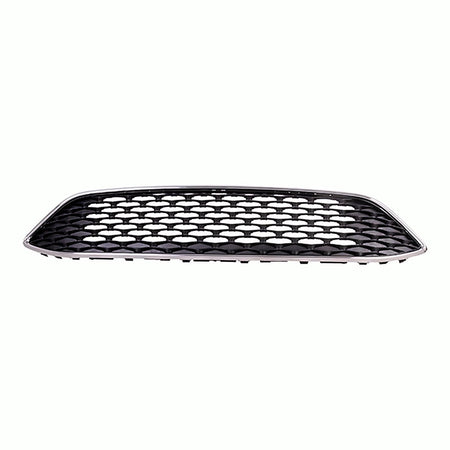 2015-2018 Ford Focus Grille Matte Black Honeycomb With Chrome Moulding S/Se Std Models – Front View (FO1200575)