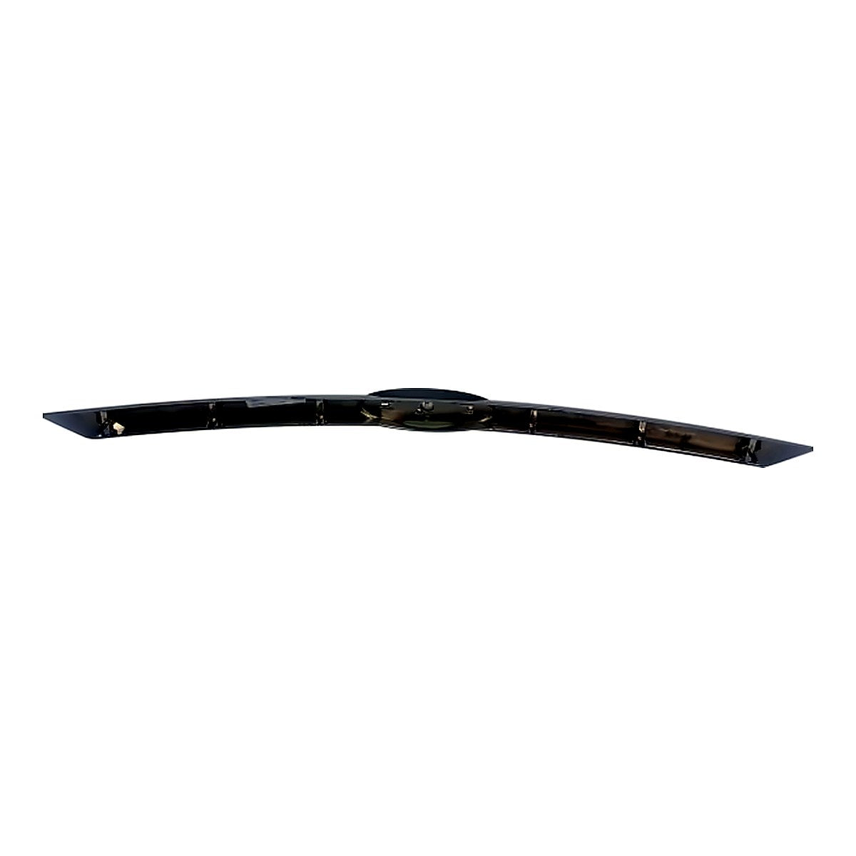 2011-2012 Ford Fusion Grille Center Bar Chrome Painted Smoked Black Sport Model – Back View (FO1210108)